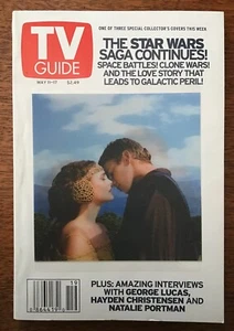 Star Wars - TV Guide - May 11-17, 2002, Natalie Portman, Hayden Christensen - Picture 1 of 9