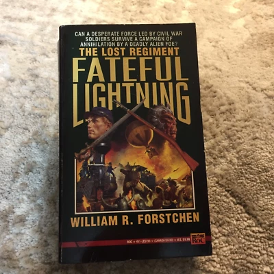Fateful Lightning Alternate History Paperback Book William R. Forstchen 1993 - Image 1 of 4