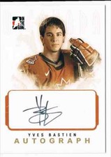2007-08 IN THE GAME O CANADA YVES BASTIEN AUTO TEAM CANADA #A-YB