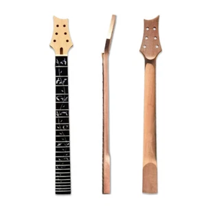 Gitarrenhals 24 Bund 25,5 Zoll Palisander Griffbrett Rankeneinlage Bolzen am Absatz - Bild 1 von 7