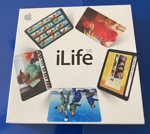 Apple iLife 08 DVD Software with Manuel Orig Box &  iWork 08 Trial CD MB015Z/A - Picture 1 of 5