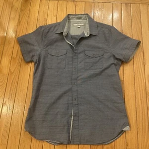 Camisa de manga corta pd&Co talla S hecha en la India 97% algodón - Imagen 1 de 6