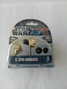 Star Wars C-3PO Earbuds 2012 (New, Sealed) Jazware 15233 - Picture 1 of 2