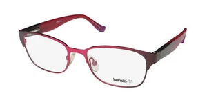 NEW KENSIE AMAZING EYEGLASSES DESIGNER CHILDRENS-GIRLS METAL & PLASTIC RD - Picture 1 of 8