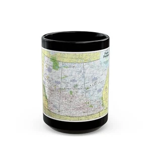 Canada - Prairie Provinces 1 (1995) (Map) Black Coffee Mug - Picture 1 of 9