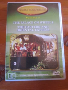 DVD WORLD CLASS TRAINS VOLUME 5 THE PALACE ON WHEELS *** GREAT ** MUST SEE **** - Picture 1 of 2