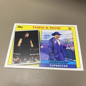 2015 Topps Heritage WWE Undertaker Then & Now Karte #28 von 30 - Bild 1 von 2