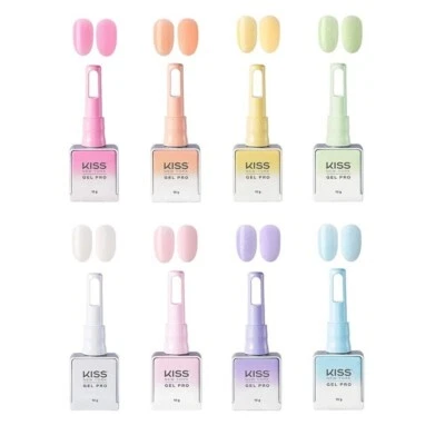 Kiss New York Flower Rain 8 colors set Syrup Glitter Gel Nail Polish K-Beauty - Image 1 of 4