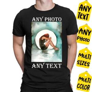 Personalised T Shirt Photo Logo Text Shirt Printed Stag do Hen Party M04 1T9A5 - Picture 1 of 4