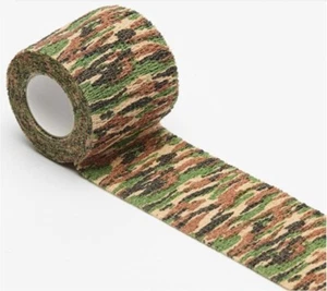 Cohesive Bandages Camouflage, 2” inch wide x 5 yards (50mm X 4.5m), 12pcs - Picture 1 of 2