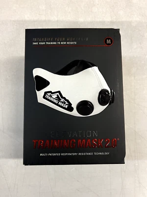Authentic Elevation Training Mask 2.0 Medium (White Style) High Altitude - Image 1 of 4