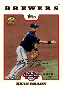 2008 Topps Opening Day Baseball Card Pick (Inserts)