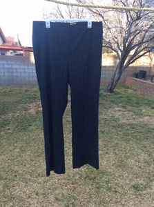 Apostrophe Vanessa NWT Size 16 Shapely Classic Striped Drees Pants Inseam 33" - Picture 1 of 4