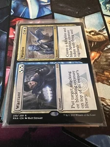 Mtg Singles - Warrant // Warden - Ravnica Allegiance - Rare - MP - Picture 1 of 1