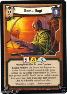 Legend of The Five Rings n° 42/156 - Ikoma Itagi - Imagen 1 de 1