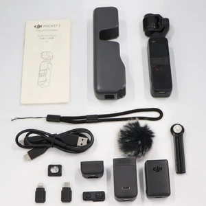 DJI POCKET 2 Creator Combo piccola fotocamera cardanica dimensioni tascabili nero testato - Foto 1 di 11