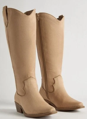 Torrid Western колена загрузки (WW) Exwdcalif размер 10 в желтовато-коричневый распродано - Изображение 1 из 4