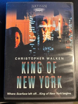 Entretenimiento artesanal en el hogar KING OF NEW YORK (2000)**SIN DVD**SOLO insertos y estuche Foto 1 de 3