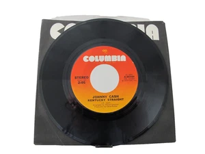 45 RECORD - JOHNNY CASH - KENTUCKY STRAIGHT - Picture 1 of 1