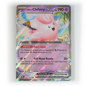 Pokemon - Lillie's Clefairy ex - 056/159 - SV Journey Together - Half Art Karte - Bild 1 von 1
