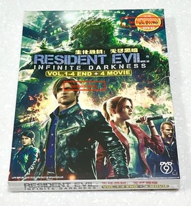 Resident Evil: Infinite Darkness (VOL.1 - 4 End + 4 Movie)~ English Dubbed ~ DVD - Picture 1 of 6