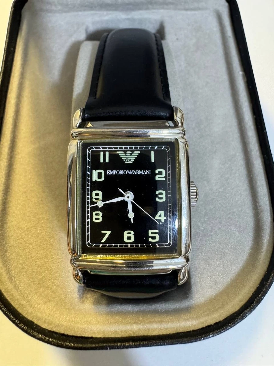 Emporio Armani Men Rectangle Wristwatches for sale | eBay