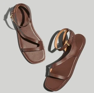 Neu ohne Etikett Madewell The Mabel asymmetrische Riemensandale Größe 8 - Bild 1 von 9