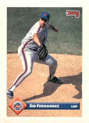 1993 Donruss #566 Sid Fernandez - Image 1 of 2
