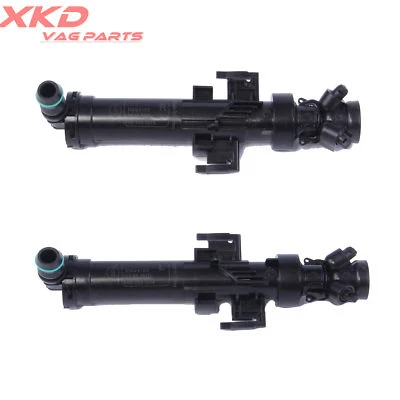 Left&Right Headlight Washer Sprayer Nozzles For Audi Q5 - Изображение 1 из 4