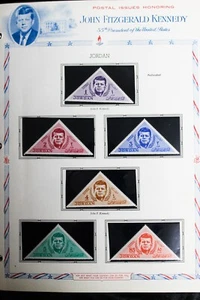 World John F Kennedy JFK MNH Stamp Collection in Specialized Album - Picture 1 of 12