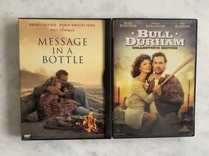 Kevin Costner DVD Lot: Bull Durham, Message In A Bottle, Susan Sarandon, OOP HTF - Picture 1 of 3