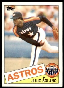 1985 Topps #353 Julio Solano Rookie sRmE4a