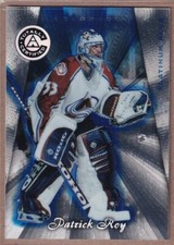 1997-98 Pinnacle Totally Certified Platinum Blue #2 Patrick Roy /2599 - Colorado
