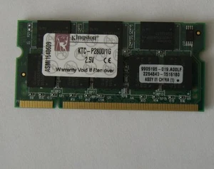 1GB RAM Speicher Dell Latitude C540 C640 C840 D400 D600 D500 D800 1024MB Memory - Bild 1 von 1
