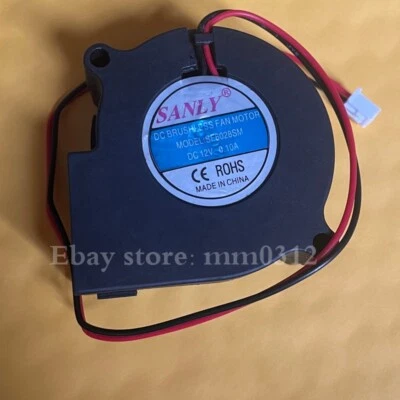 1PCS SANLY SF6028SM DC12V 0.10A Silent Turbine Blower Humidifier Fan 2pin
