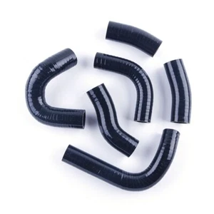 For Honda V65 Magna VF1100C 1983-1986 Silicone Radiator Coolant Hose Black - Picture 1 of 9