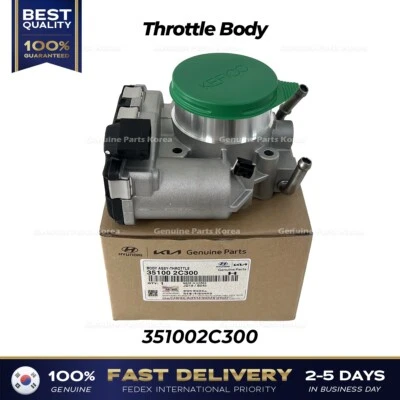 ⭐Genuine⭐ Throttle Body 351002C300 for Hyundai Genesis Coupe 2.0L 2010-2014 - Image 1 of 4