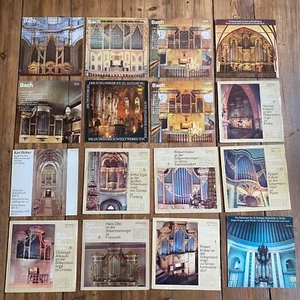 BACH ORGEL ORGAN ETERNA KLASSIK 16x LP Vinyl Schallplatten Sammlung Collection - Picture 1 of 13