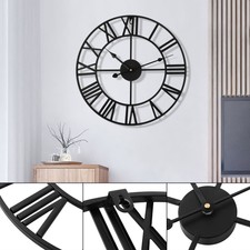 Orologio da parete giardino all'aperto Numeri Rotondo Romani Giardino Esterno IT