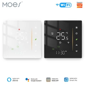 MOES WLAN Smart termostato touch termostato ambiente riscaldamento a pavimento programmabile - Foto 1 di 24