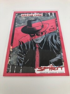 The Spirit Movie Sketch Card (Inkworks 2008) Nick (Nik) Neocleous