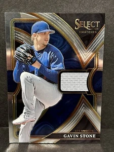 2023 Panini Select - Select Swatches #SS-GS Gavin Stone (MEM, RC) - Picture 1 of 3
