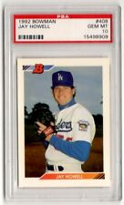 PSA 10 Jay Howell 1992 Bowman #408, Pop 5, Los Angeles Dodgers, Athletics, A's