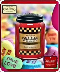❤️CERZE 26OZ 'BE MY VALENTINE' GROSSES GLAS LTD EDITION KERZE ~ NEU/SELTEN❤️ - Bild 1 von 12