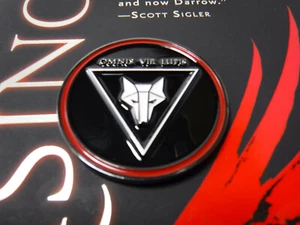 Howler Challenge Coin Red Rising by Pierce Brown - Imagen 1 de 4