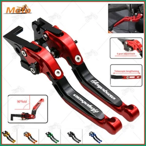For SUZUKI HAYABUSA 1999- 2008-2018 CNC Accessories Brake Clutch Levers Sets New - Picture 1 of 16
