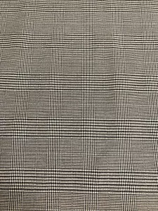 Super grey Prince Of Wales Check fabric - Picture 1 of 3