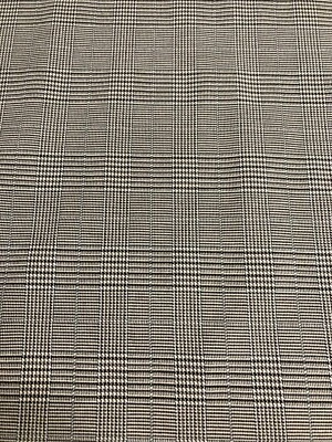 Super grey Prince Of Wales Check fabric  - Image 1 of 3