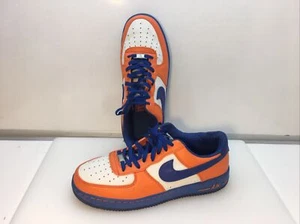 Size 12 - Nike Air Force 1 Low Premium Barkley 317314-841 Orange Blue RARE - Picture 1 of 15