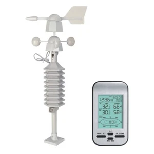 Portable Weather Station with Wireless Anemometer Accurate Weather Reporting - Picture 1 of 22